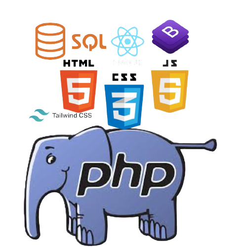 php,javascript,html,css,bootstrap,sql